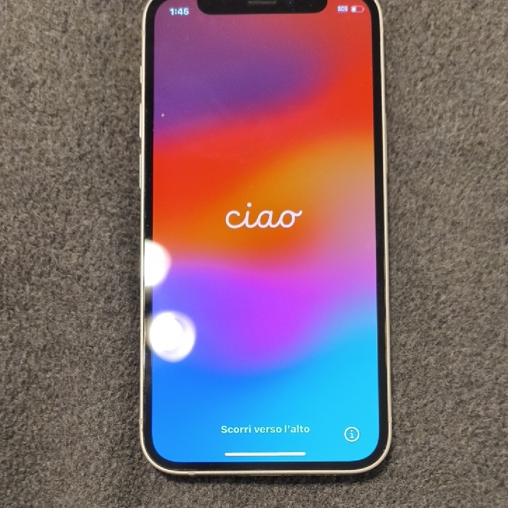 iPhone 12 Mini With Supcase Apple iPhone White